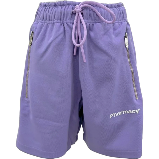 Pharmacy Industry Chic Purple Bermuda Shorts with Side Stripes purple-polyester-short product-9717-176213651-af959e71-86b.png