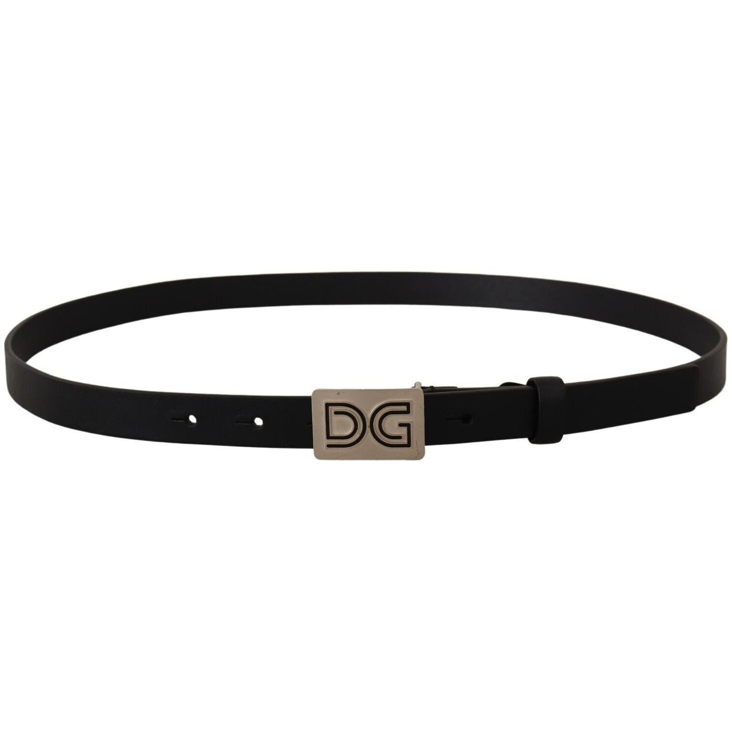 Dolce & Gabbana Elegant Black Leather Belt with Silver Buckle black-leather-silver-dg-logo-buckle-belt s-l1600-1-230-71dde77e-0cd.jpg