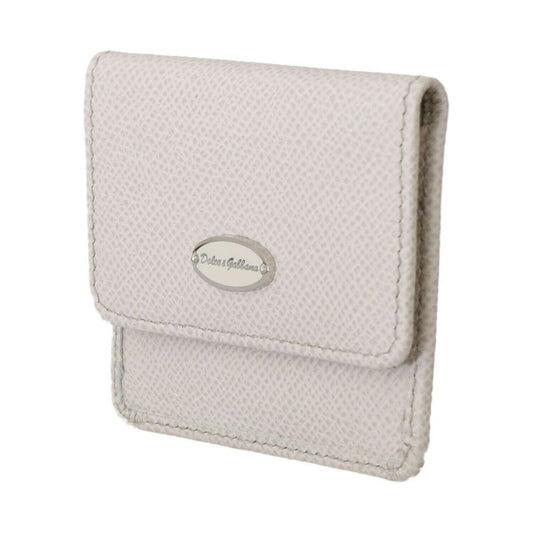 Dolce & Gabbana Chic White Leather Condom Case Wallet white-dauphine-leather-holder-pocket-wallet-condom-case s-l1600-1-30-e8565679-7a0.jpg