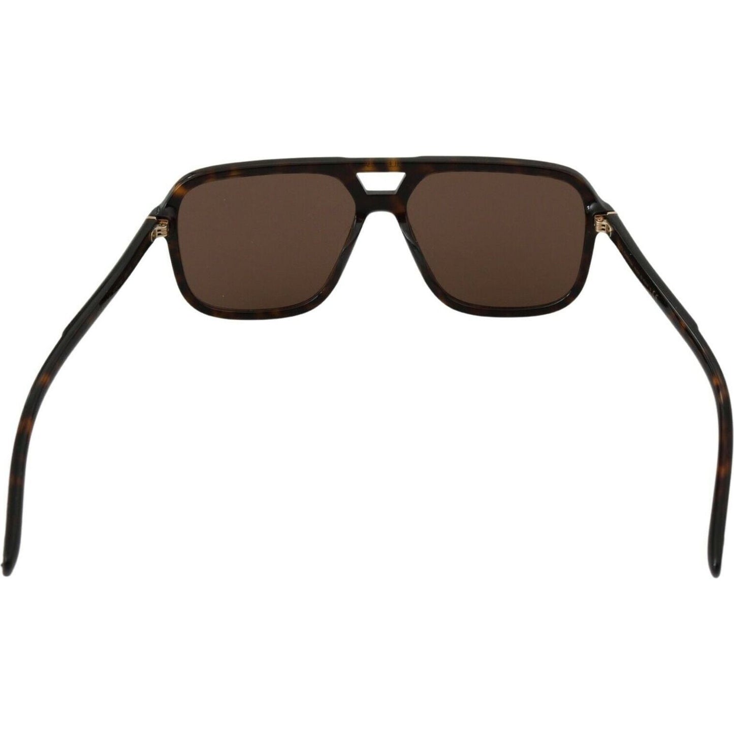 Elegant Brown Patterned Men's Sunglasses Dolce & Gabbana