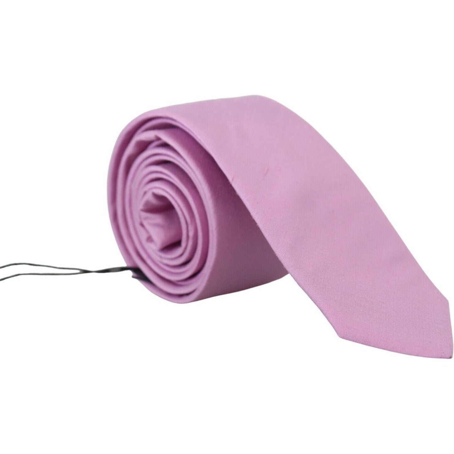 Elegant Silk Men's Tie in Pink Daniele Alessandrini