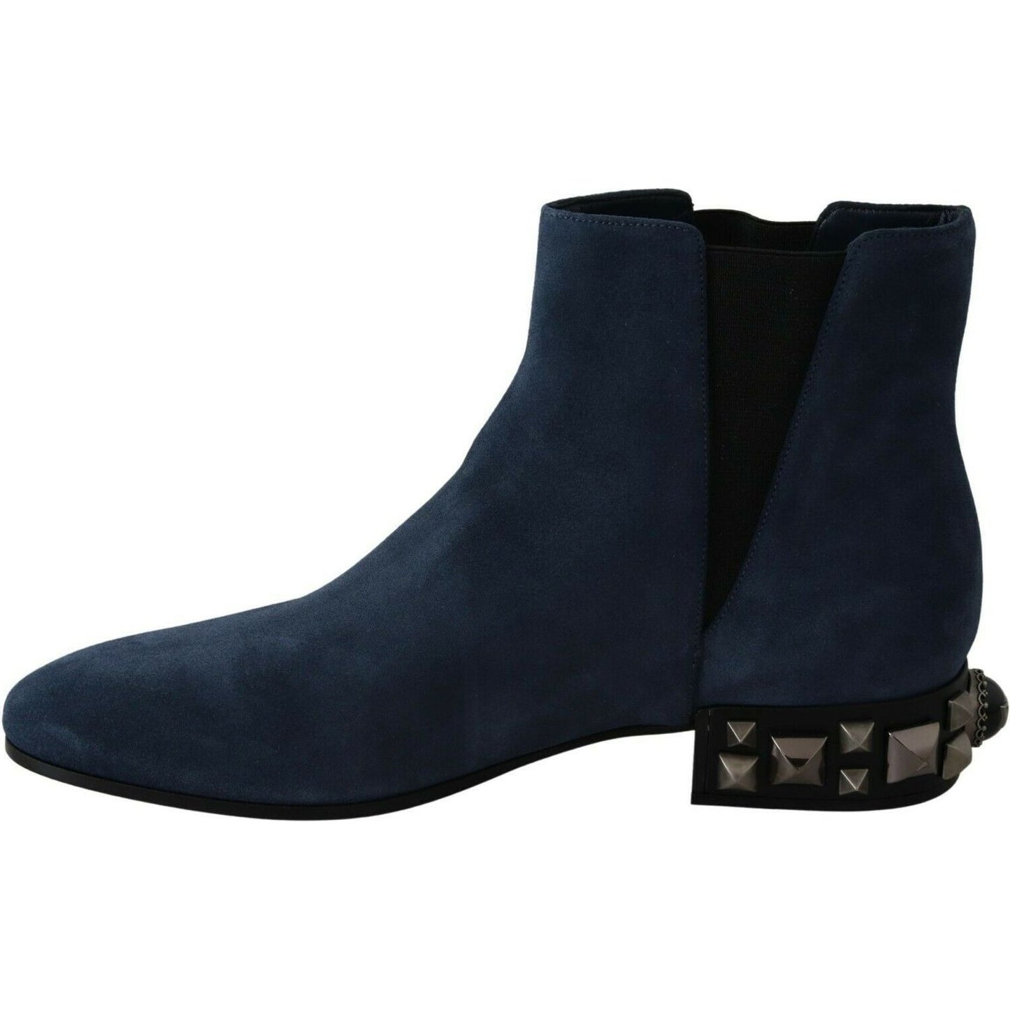 Dolce & Gabbana Chic Blue Suede Mid-Calf Boots with Stud Details blue-suede-embellished-studded-boots-shoes WOMAN BOOTS s-l1600-2022-06-30T120557.424-00628cf7-ef5.jpg