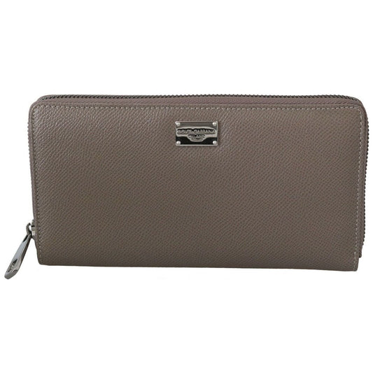 Dolce & Gabbana Beige Continental Zip Leather Wallet beige-leather-zipper-continental-bill-card-coin-wallet s-l1600-2022-12-15T154303.303-d9cd8885-de3.jpg