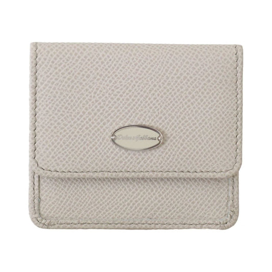 Dolce & Gabbana Chic White Leather Condom Case Wallet white-dauphine-leather-holder-pocket-wallet-condom-case s-l1600-36-20266483-4dd.jpg