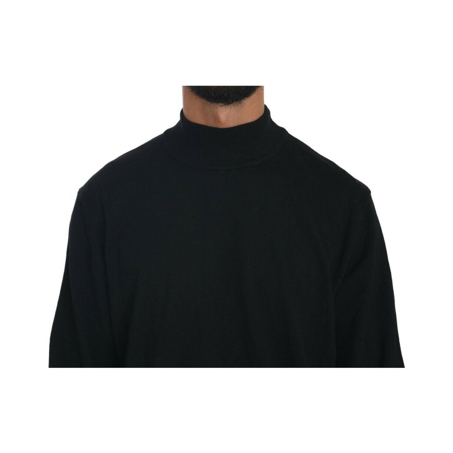 MILA SCHÖN Black Turtle Neck Pullover Top Virgin Wool Sweater black-turtle-neck-pullover-top-virgin-wool-sweater s-l1600-38-814dab83-789.jpg