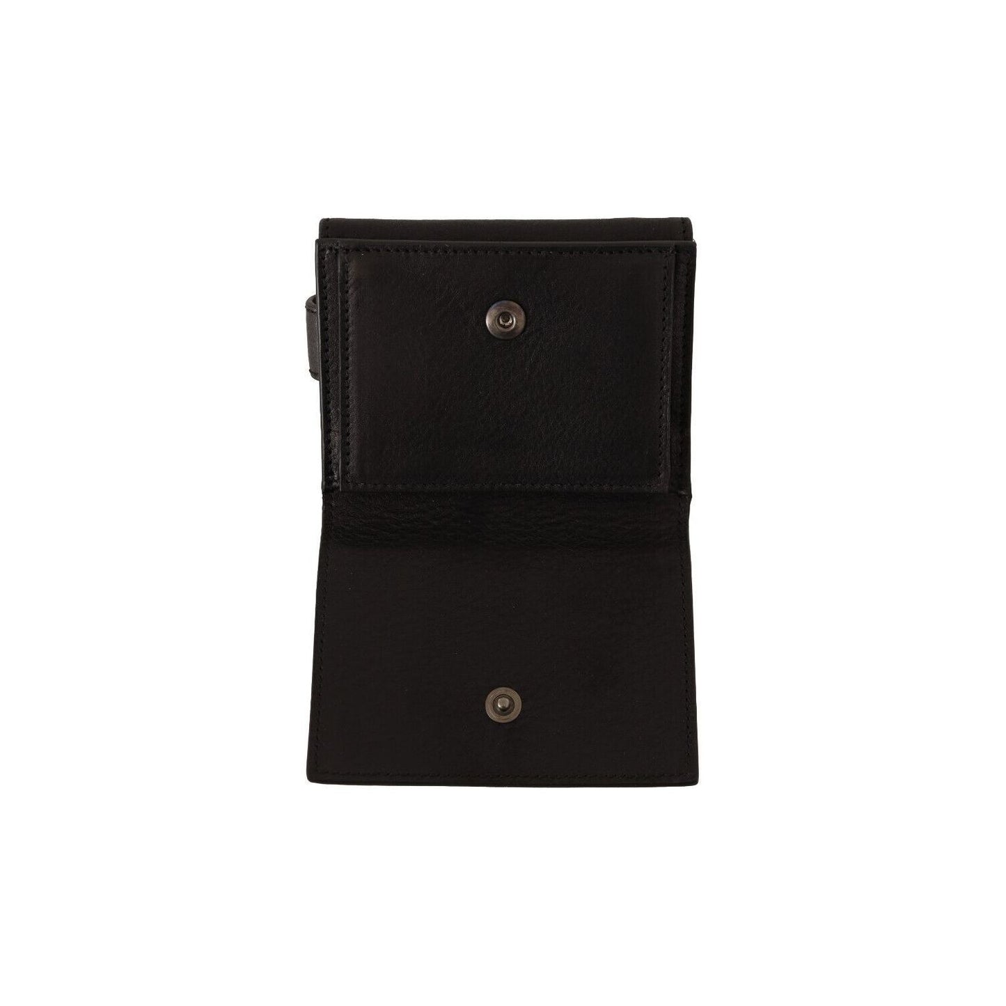 Dolce & GabbanaElegant Black Leather Trifold Multi KitMcRichard Designer Brands£379.00