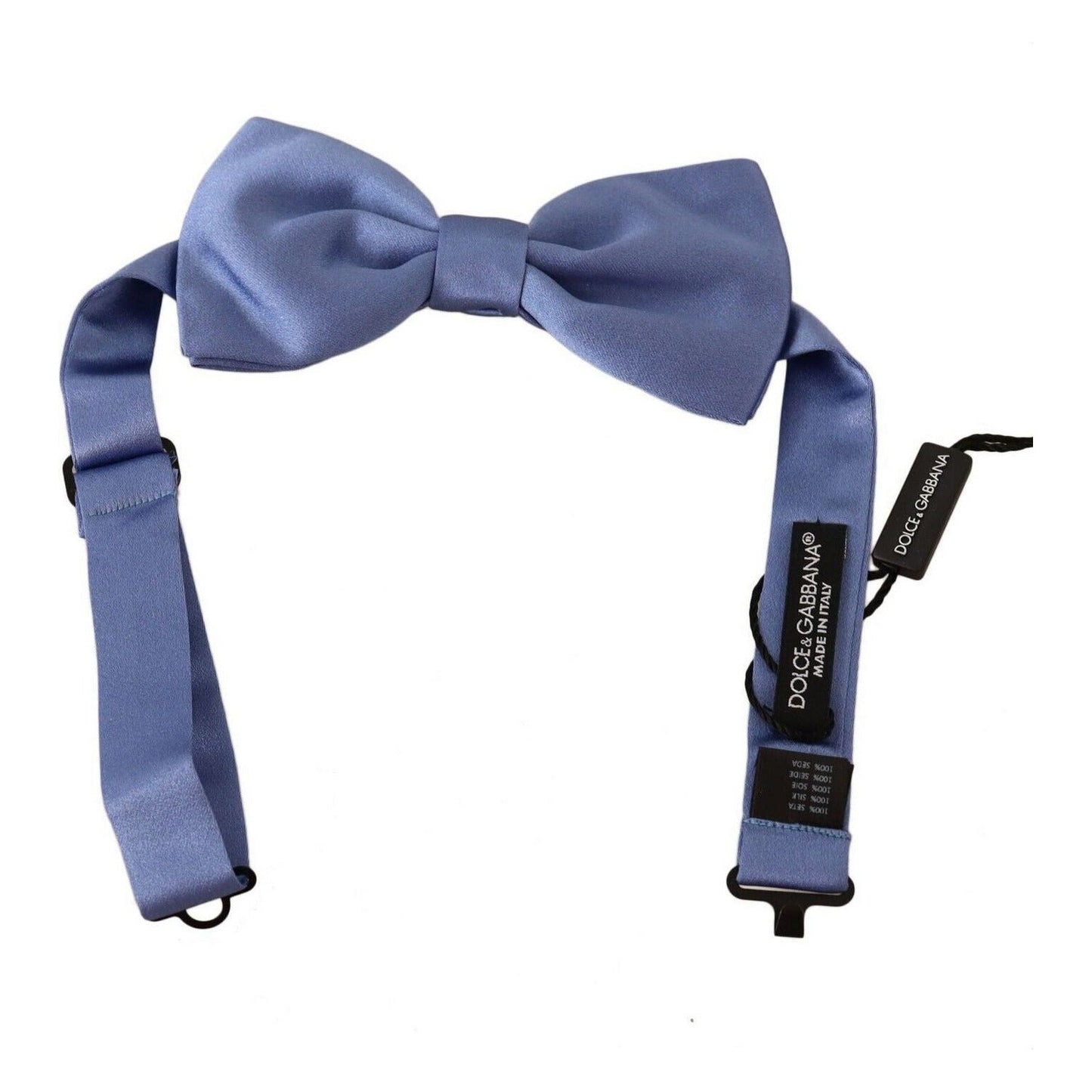 Elegant Purple Silk Bow Tie