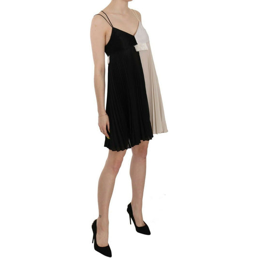 PINKO Chic Plunging A-Line Princess Mini Dress black-and-white-mini-sleeve-less-a-line-princess-dress WOMAN DRESSES s-l1600-67-2-3941f73d-852.jpg