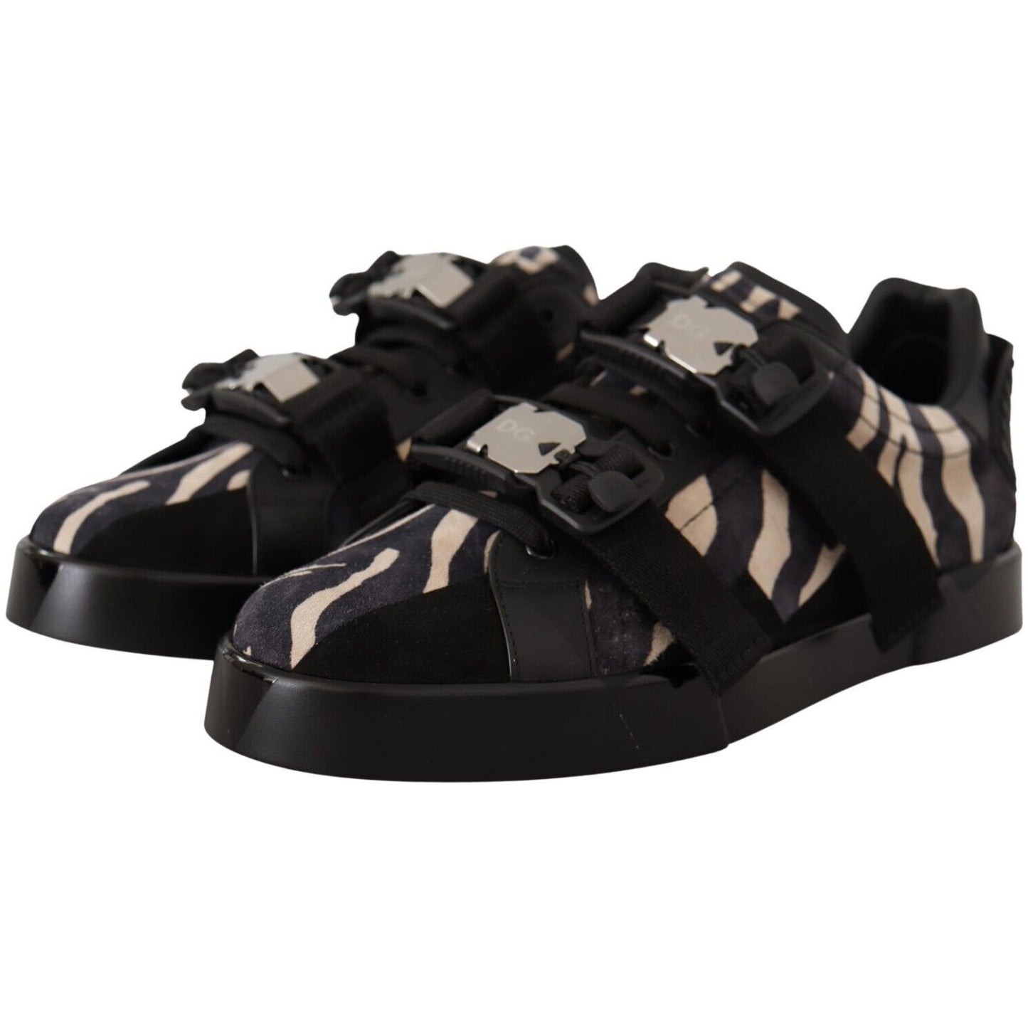 Dolce & Gabbana Zebra Suede Low Top Fashion Sneakers black-white-zebra-suede-rubber-sneakers-shoes-2 MAN SNEAKERS s-l1600-7-5-98871ee2-1dd.jpg