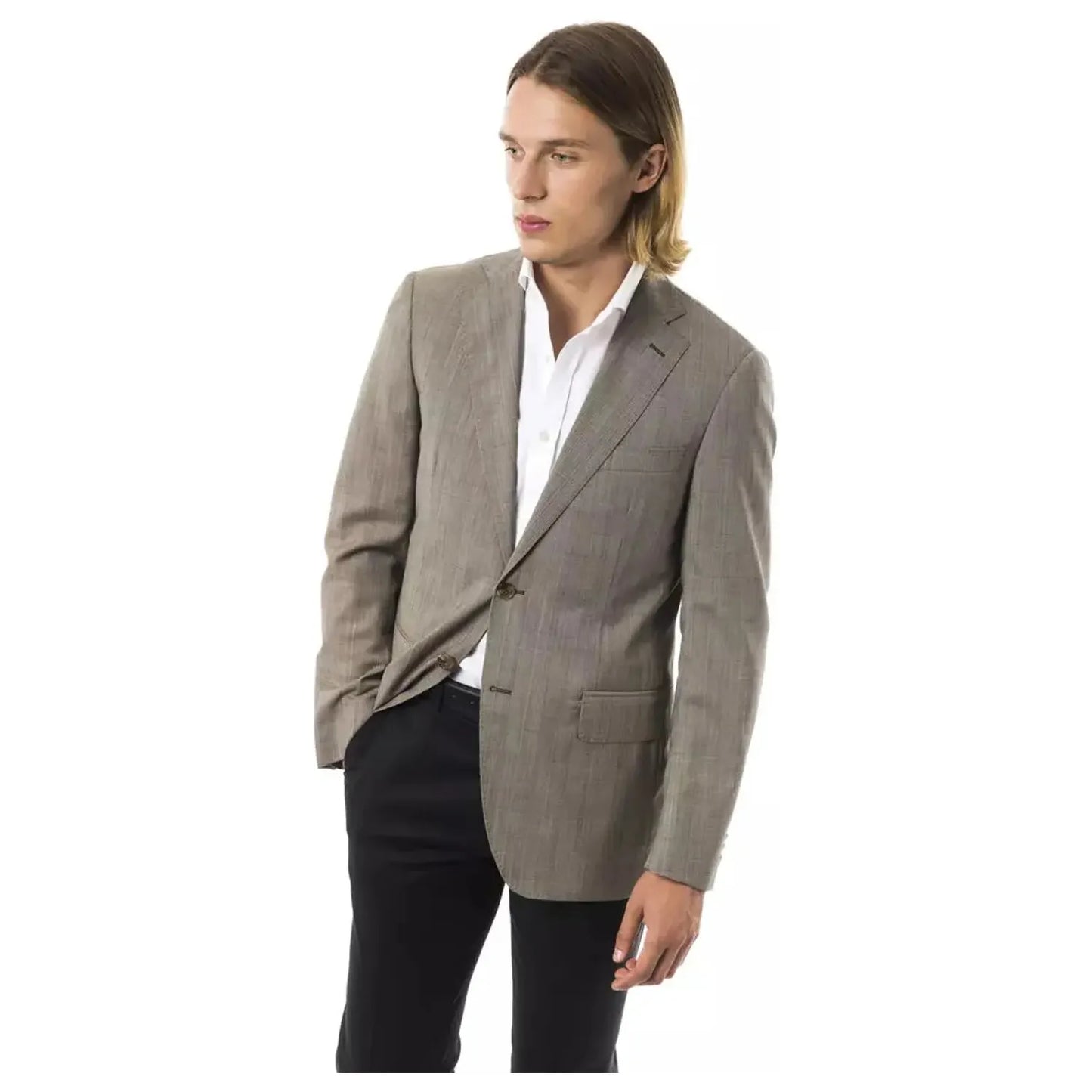 Uominitaliani Elegant Gray Wool Two-Button Blazer q-blazer stock_product_image_17095_201263807-15-9ff52da7-2db.webp