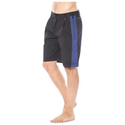 Verri Sleek Black Casual Shorts for Men black-cotton-short-3 stock_product_image_18344_1832399554-16-d0f77bb4-db4.webp