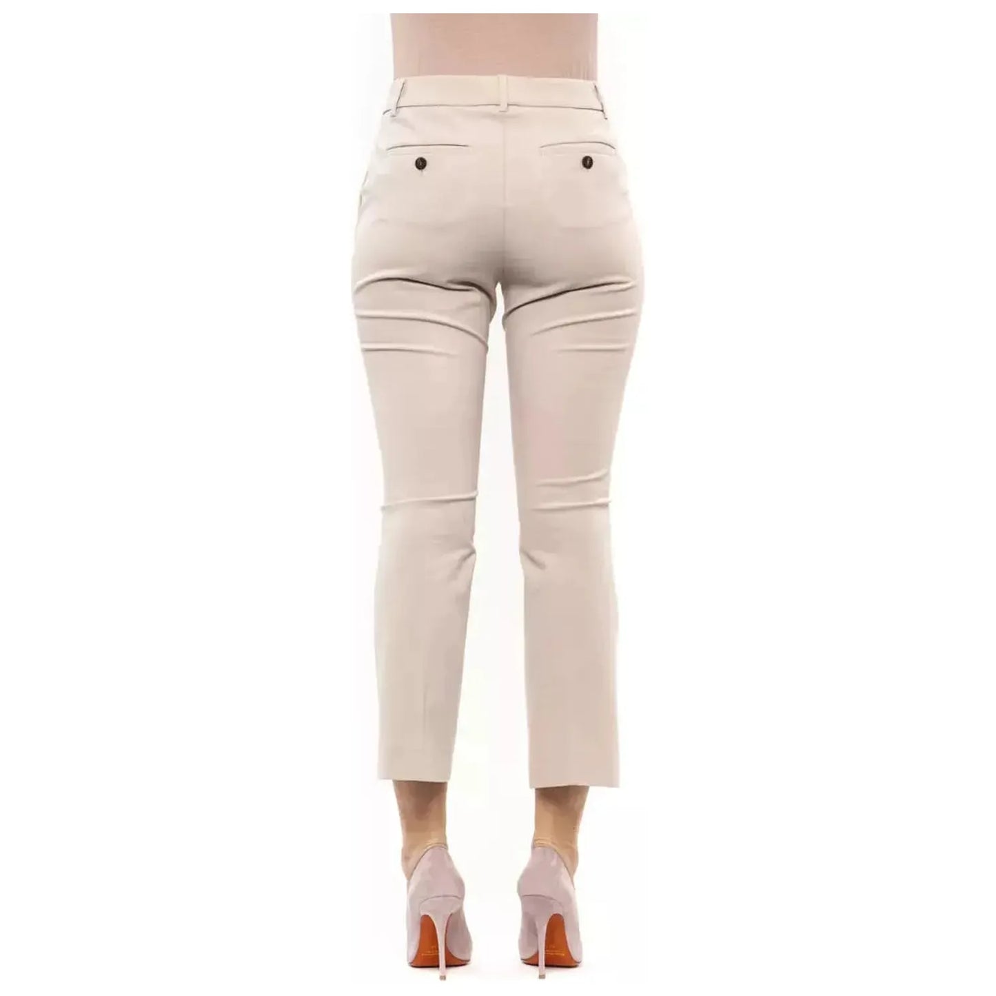 Peserico Elegant Beige Stretch Slim Trousers beige-jeans-pant-58 Jeans & Pants stock_product_image_20526_1377631528-16-79eb3be0-399.webp