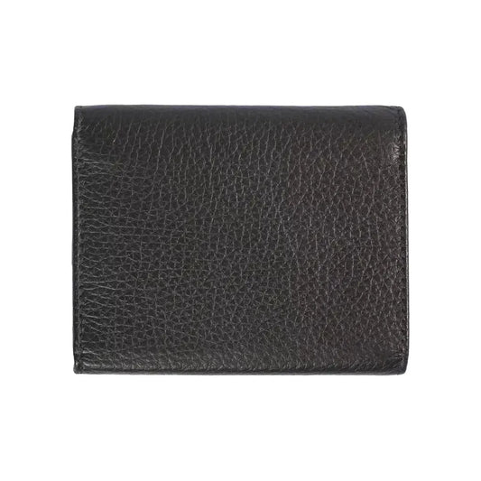 Trussardi | Black Leather Wallet - McRichard Designer Brands