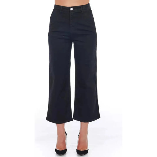 Frankie Morello Chic High-Waist Cropped Trousers nblack-jeans-pant stock_product_image_21691_1914931972-36-d7c8bbbc-59f.webp