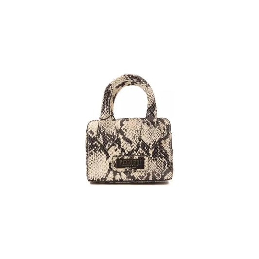 Pompei Donatella Chic Gray Python Mini Tote With Adjustable Straps roccia-stone-handbag stock_product_image_5781_1565258712-30-cacebb05-f8f.webp