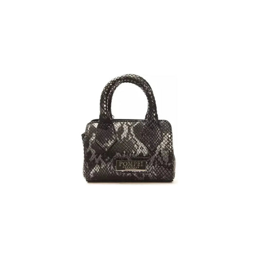 Pompei Donatella Elegant Leather Mini Tote with Python Print grigio-grey-handbag-3 Handbag stock_product_image_5783_935456558-34-eee5c842-015.webp