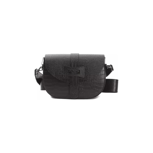Pompei Donatella Elegant Croc-Effect Leather Crossbody Bag black-leather-crossbody-bag-2 stock_product_image_5820_1452511140-26-70cf7d3e-100.webp