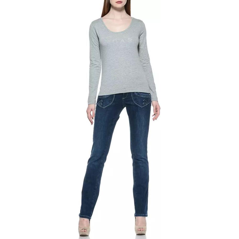 Ungaro Fever Chic Blue Cotton-Regular Fit Fever Jeans blue-cotton-jeans-pant-55 stock_product_image_8227_1900947608-21-a9538213-3a2.jpg