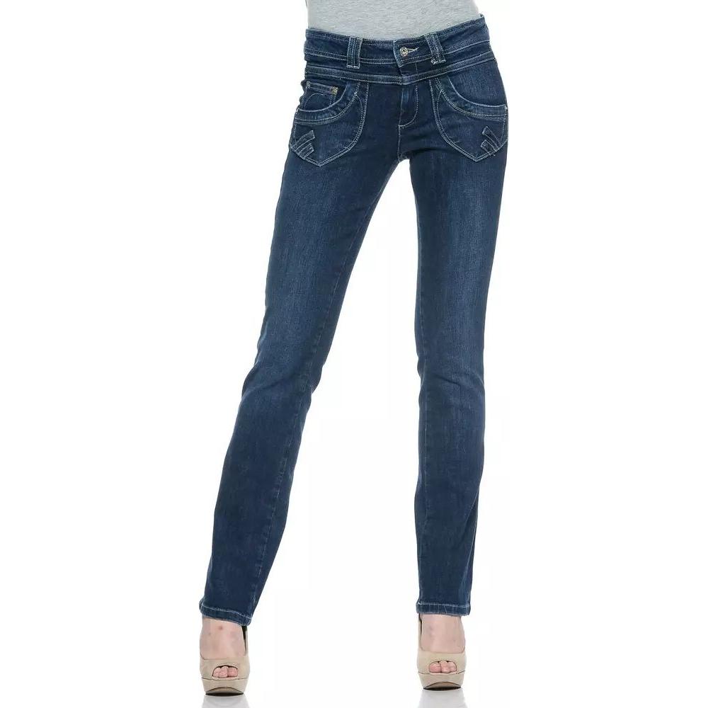 Ungaro Fever Chic Blue Cotton-Regular Fit Fever Jeans blue-cotton-jeans-pant-55 stock_product_image_8227_891713496-30-32de56d2-801.jpg