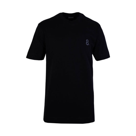 Emporio Armani Chic Black Cotton T-Shirt – Classic Regular Fit black-t-shirt-embroidery t-shirt-armani-1-b180e813-5b2.jpg