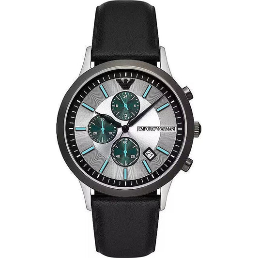 Emporio Armani Elegant Silver Dial Leather Chronograph black-leather-and-steel-chronograph-watch watch-chronograph-man-emporio-armani-ar11473_542120-003ff627-317.jpg