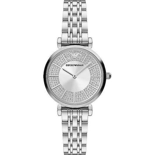 Emporio Armani Silver Steel Quartz Watch silver-steel-quartz-watch-2