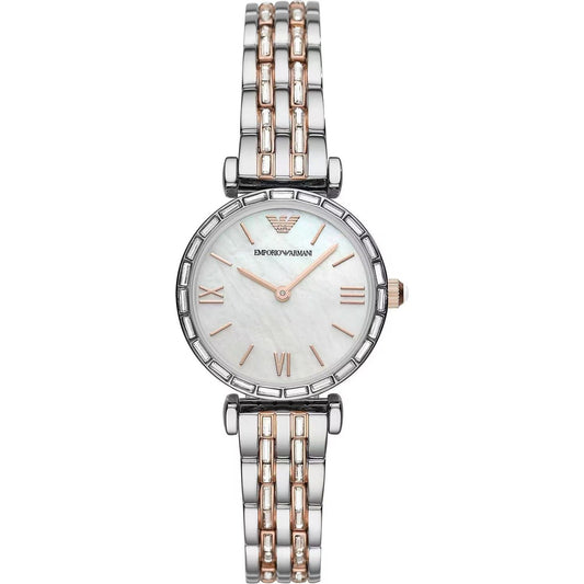 Emporio Armani Silver Steel Quartz Watch silver-steel-quartz-watch